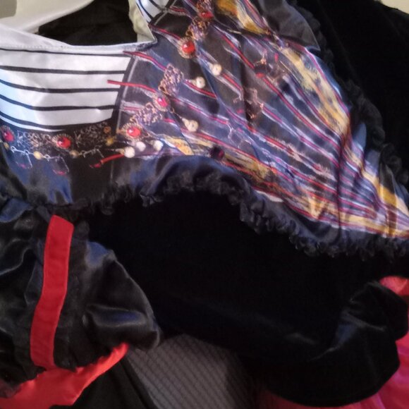 Queen of Hearts Alice in Wonderland Women's costume size Large Halloween - Picture 4 of 11